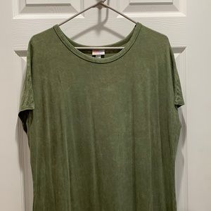 LuLaRoe Women’s Green Dress - length approx 61 1/2” long - worn maybe once